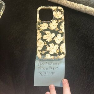 iphone 14 pro flower case